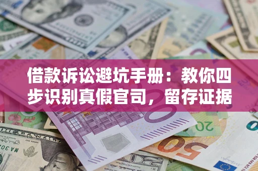 北京借款诉讼避坑手册：教你四步识别真假官司，留存证据不踩雷