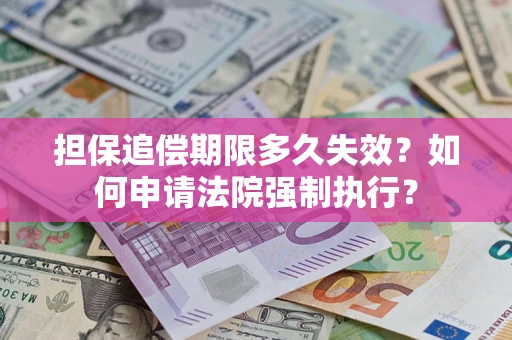 北京担保追偿期限多久失效？如何申请法院强制执行？
