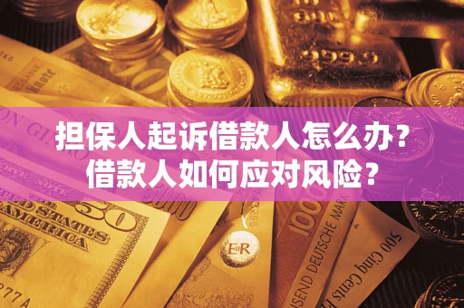 北京担保人起诉借款人怎么办？借款人如何应对风险？