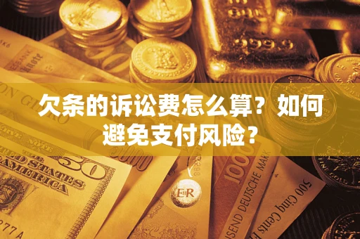 北京欠条的诉讼费怎么算？如何避免支付风险？